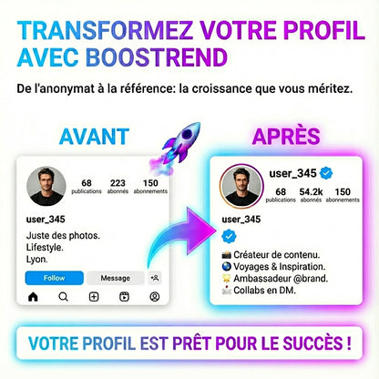 Campagne de croissance d’abonnés