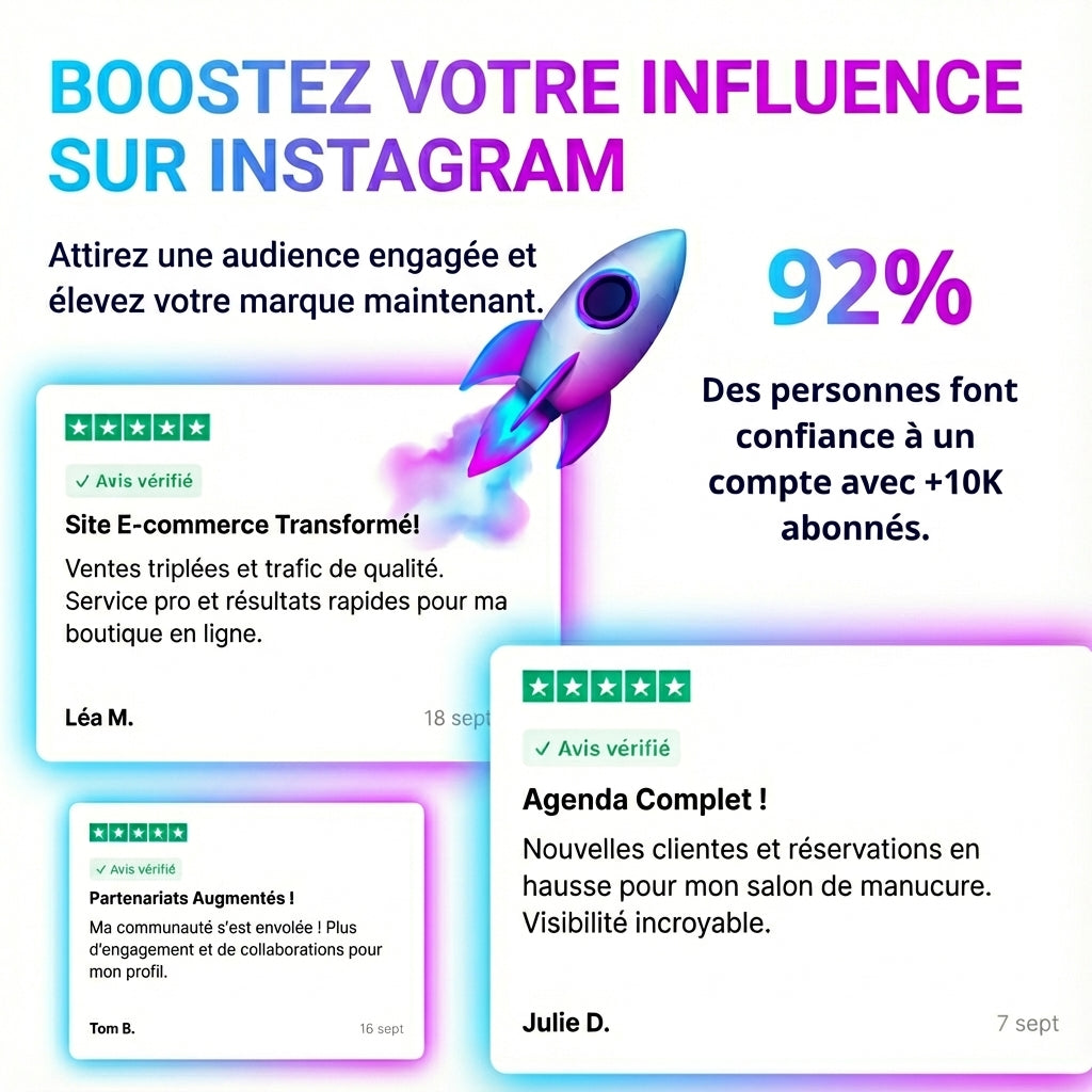 Campagne de croissance d’abonnés